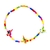 Set Infantil Collar Mas Pulsera Pajaritos Madera Bag Por 12 Unidades en internet