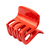 Broche Rectangular 4 Dientes Rojo Amarillo Verde Celeste Bag Por 12 Unidades