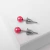 Aros Perla Fucsia Y Verde 12 Pares Bag X 12 Unidades - comprar online