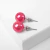 Aros Perla Fucsia Y Verde 12 Pares Bag X 12 Unidades - IKO Accesorios