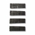 Horquillas 65Mm Negras Zig Zag X 36 Unidades Bag X 12 Display