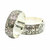 Pulsera De Plata Vieja Con Diseños Surtidos En Negro X U - IKO Accesorios
