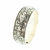 Pulsera De Plata Vieja Con Diseños Surtidos En Negro X U - comprar online