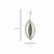 Aros Hoja Oval Nickel Bag Por 12 Pares en internet