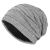 Gorro Gris de Lana Grueso Cálido Invierno