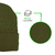 Gorro De Lana Tejido Estilo Beanie Abrigado Y Liso Moda Unisex