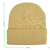 Gorro De Lana Tejido Estilo Beanie Abrigado Y Liso Moda Unisex - tienda online