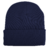 Gorro Azul Marino Lana Tejido Estilo Beanie Abrigado Liso Moda Unisex. - comprar online