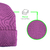Gorro De Lana Tejido Estilo Beanie Abrigado Y Liso Moda Unisex