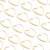 Aros Dorado Corazon Bag Por 12 Pares - tienda online
