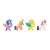 Goma De Borrar Set Unicornios Bag X 12 Unidades - tienda online