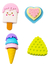 Goma De Borrar Set Helados Bag X 12 Unidades - comprar online