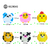 Goma De Borrar Set Animales Bag X 12 Unidades - comprar online