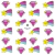 Goma De Borrar Set Diamante Box X 36 Unidades - IKO Accesorios