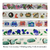 Pack x60 Cintas Adhesivas Decorativas – 10m c/u – Varios Diseños