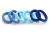 Gomitas Sin Fin Azul Celeste Turquesa Bag X 12 Sets