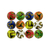Anti Stress 63Mm Pelota Futbol 6 Colores Bag X 12 Unidades - comprar online