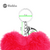 Llaveros Pompon Corazon Rosa Chicle Bag X 12 Unidades en internet