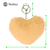 Llaveros Pompon Corazon Beige Bag X 12 Unidades - comprar online
