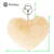 Llaveros Pompon Corazon Natural Bag X 12 Unidades - comprar online