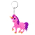 Llaveros Goma Unicornio Rosa Y Lila Bag X 12 Unidades