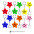 Llaveros Pelota Estrellas Bag X 12 Unidades - comprar online