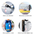 Llaveros Pelota Rugby Rojo y Azul Bag X 12 Unidades - tienda online