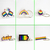 Llaveros Multicolor 6 Modelos Bag X 12 Unidades - comprar online