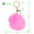 Llaveros Pompon 9Cm Rosa Bag X 12 Unidades - comprar online