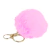 Imagen de Llaveros Pompon 9Cm Rosa Bag X 12 Unidades