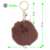 Llaveros Pompon 9Cm Vison Bag X 12 Unidades - comprar online