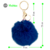 Llaveros Pompon 9Cm Azul Marino Bag X 12 Unidades - comprar online