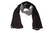 Bufanda 65*200Cm Negra y Gris X Unidad
