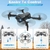 Mini dron con cámara – Funda de transporte plegable HD FPV 1080P - AnnyVende