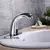 Imagen de Grifo de lavabo de baño sin contacto MARCA CHARMINGWATER, grifo de sensor automático manos libres con placa de cubierta de orificio, cromado