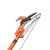 Tijera Serrucho Podar Altura Extensib 2,4 Mtrs Harden 630512 Color Naranja