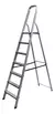 Nebraska Escalera Aluminio Plegable 7 Escalones 150kg