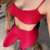 CONJUNTO CANELADO TOP COSTAS NUA RUBRO - Você Fitness