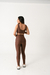 CONJUNTO CANELADO TOP CROSS CHOCOLATE - comprar online