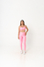 CONJUNTO CANELADO TOP COSTAS NUA ROSA BEBÊ na internet