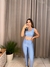 CONJUNTO CANELADO NO TOP CROSS AZUL BEBÊ