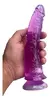 Pênis Macio Em Silicone Maciço C/ventosa 20 + X 4,5cm