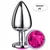 Plug Anal Aço Inox Médio Feminino Masculino Dilata Lubrifica - comprar online