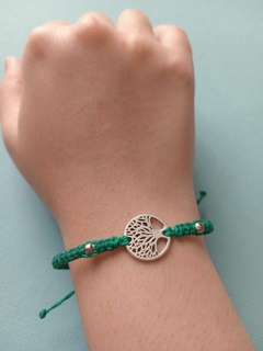 Pulsera DIJES ÁRBOL DE LA VIDA Y MARIPOSA en internet