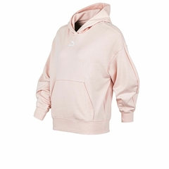 BUZO CON CAPUCHA Y BOLSILLOS KANGURO-ROSA
