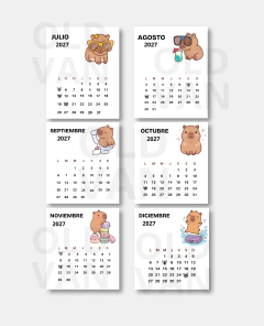Iman con almanaque de Capibara - comprar en línea