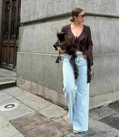 Jeans Modelo Hanna Wide Led - comprar online