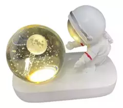 LAMPARA CRISTAL CON ASTRONAUTA - comprar online