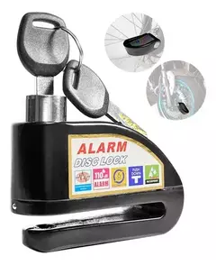 CANDADO CON ALARMA PARA MOTO - comprar online