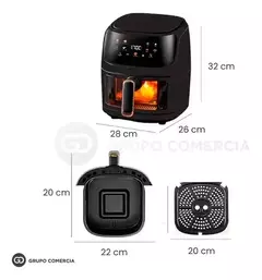 FREIDORA DE AIRE 10 L SILVER CREST - comprar online